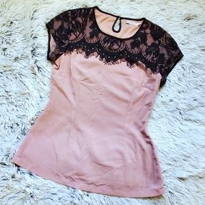 Mikarose Lace Detailed Top